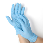 Перчатки нитриловые неопудренные A.D.M., размер L, 100 шт/уп, 7 г, цвет голубой - Фото 1
