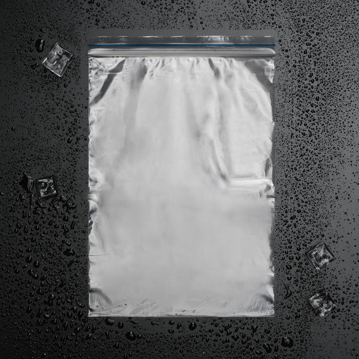 Пакеты zip lock для заморозки с защёлкой, 18×25 см, 25 шт., 35 мкм - Фото 1