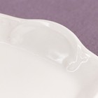 Блюдо "Альтанка", белое, керамика, 29х14х2.5 см - Фото 4