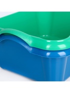 Таз квадратный, 10 л, 37×31×15.5 см, пластик, МИКС - Фото 10