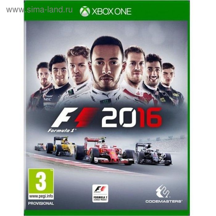 Игра для Xbox One Formula1 2016. - Фото 1