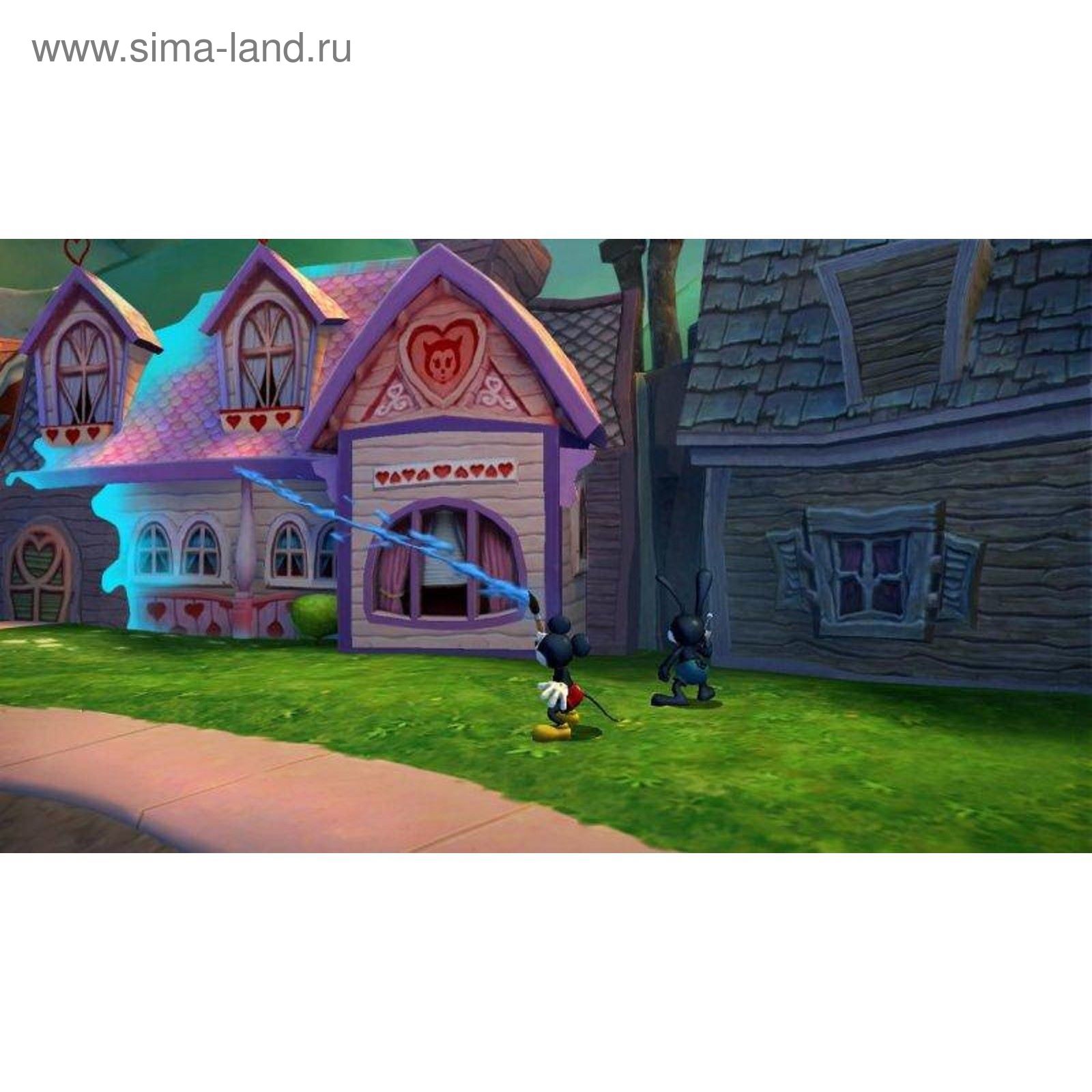 Игра для Sony PlayStation 3 Disney Epic Mickey: Две легенды. рус. вер., с  поддержкой PS Move (1688403) - Купить по цене от 1 858.76 руб. | Интернет  магазин SIMA-LAND.RU