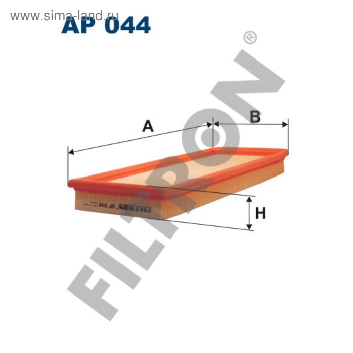 Фильтр воздушный FILTRON AP044 - Фото 1