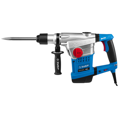 Перфоратор «ЗУБР» ЗПМ-40-1250 ЭВК, SDS-Max, 10 Дж, 6.8 кг, 1250 Вт, кейс