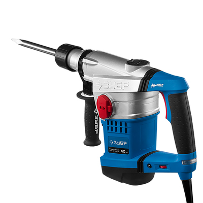 Перфоратор «ЗУБР» ЗПМ-40-1250 ЭВК, SDS-Max, 10 Дж, 6.8 кг, 1250 Вт, кейс