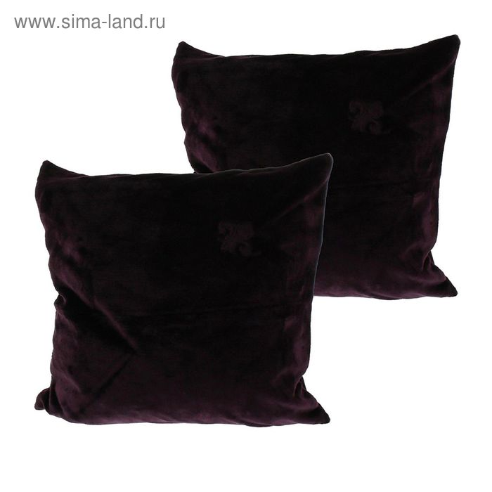 Подушка декоративная "FLEUR-DE-LYS", размер 50х50, цвет фиолетовый ПГ-09004 - Фото 1