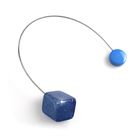 Подхват для штор на тросике "Куб", цвет синий - Фото 1