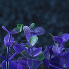Растение искусственное аквариумное кустовое, 10 см, фиолетовое - Фото 3