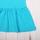 Платье для девочки, рост 92 см (56), цвет бирюзовый CAK 61399_М - Фото 5