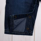 Брюки джинсовые для мальчика, рост 68 см, цвет синий CB 7J039_М - Фото 4