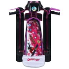 Снегокат Ника-Snowpatrol «Пинк», цвет чёрный/розовый - Фото 3