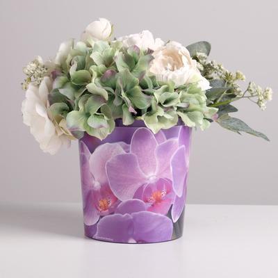 Кашпо для цветов «Орхидея», 1,6 л, 14 х 14 см