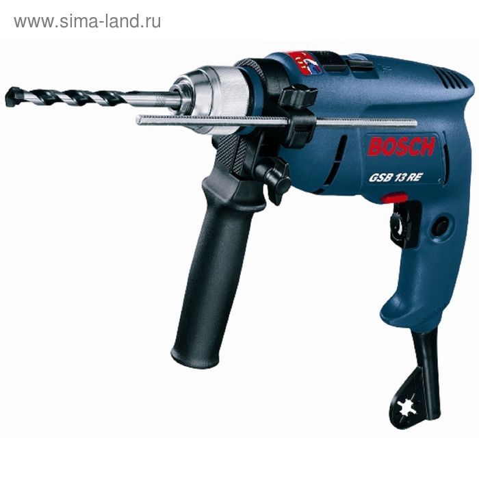 Дрель ударная BOSCH GSB 13 RE 0 601 217 100 600Вт 13мм БЗП 0-2800обмин реверс 487100₽