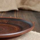 Тарелка "Дымка", гладкая, красная глина, плоская, 20 см - Фото 4