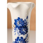 Ваза керамическая "Тюльпан", настольная, роспись, 22 см - Фото 7