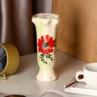 Ваза керамическая "Тюльпан", настольная, цветная, 22 см, микс - Фото 3