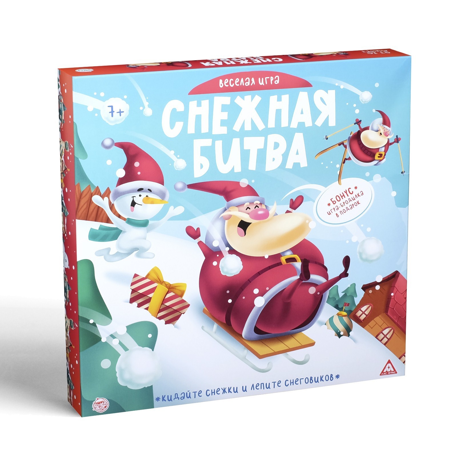 Настольная веселая игра «Снежная битва» (1316604) - Купить по цене от  209.00 руб. | Интернет магазин SIMA-LAND.RU