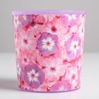 Кашпо «Цветы», 1,6 л, 14 х 14 см - Фото 2