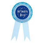 Значок «День рождение мальчика», голубой цвет - Фото 1