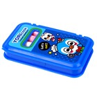 Доска магнитная двухсторонняя со зверьками, под маркер и мел, мел 4 шт. в машинке, маркер, магниты 2 шт. - Фото 11