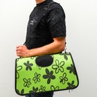 Сумка-переноска каркасная «Цветы», размер М, 40×21×27 см - Фото 8