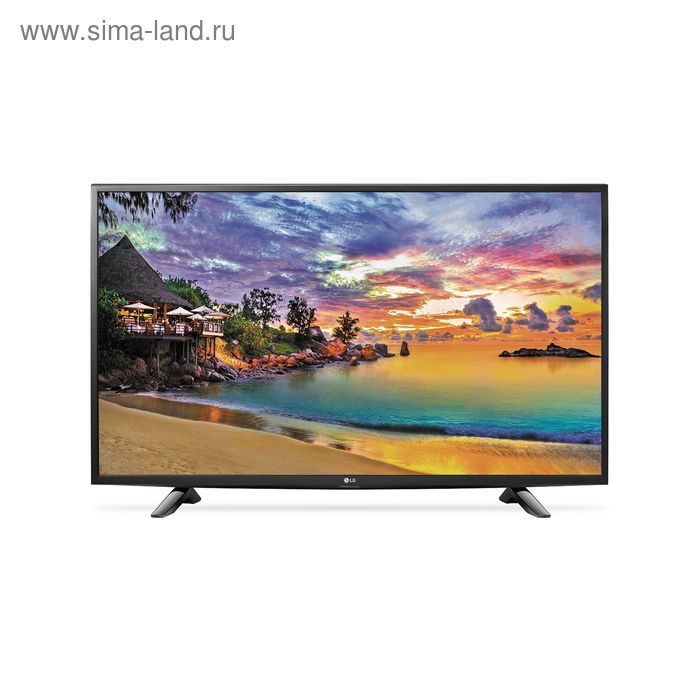 Телевизор LG 49UH603V, LED, 49", черный - Фото 1