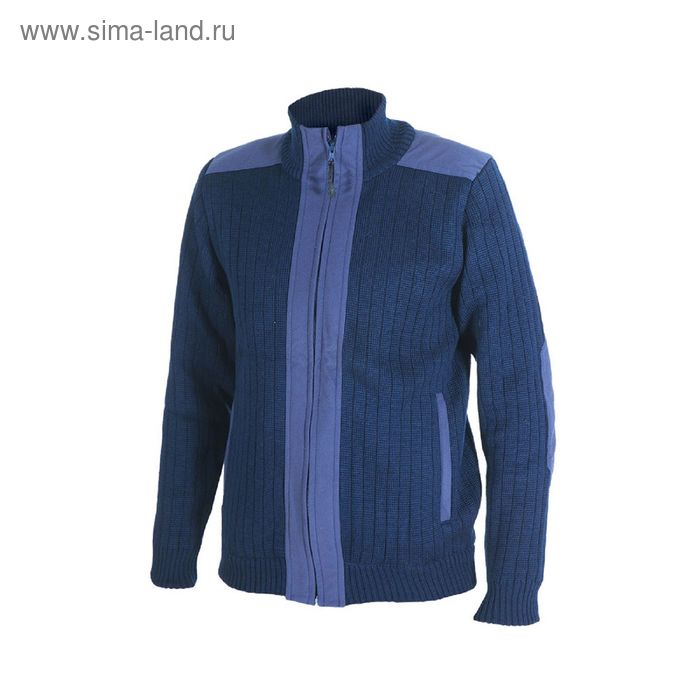 Куртка трикотажная, синяя, размер 48/176 - Фото 1