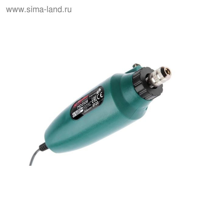Дрель Hammer Flex MD050B, 12 В, 15000 об/мин, 2.4/3.2 мм, 80 шт аксессуаров - Фото 1