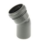 Отвод канализационный, 50 мм, 30° - Фото 1