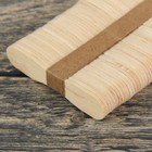 Набор деревянных палочек для мороженого, 7,5×1,1-1,5 см, 100 шт - фото 4563012