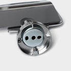 Держатель для туалетной бумаги Stölz «Классика», с крышкой, хромированный - Фото 3