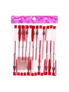 Ручка гелевая Calligrata, красный стержень, узел 0.5 мм - Фото 5