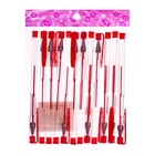 Ручка гелевая Calligrata, красный стержень, узел 0.5 мм - Фото 4