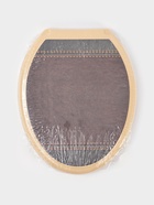 Сиденье для унитаза «Декор. Кожа», 44.5×37.5 см, с крышкой, коричневое 1739017