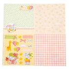 Набор бумаги для скрапбукинга "Веселое настроение" 12 листов 15.5 х 15.5 см 180 гр/м2 - Фото 4