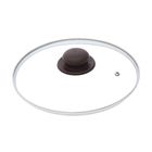 Крышка для сковороды и кастрюли стеклянная, d=24 см, ручка МИКС - Фото 6