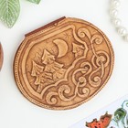 Зеркало складное на шарнирах, карманное, береста, МИКС - Фото 2