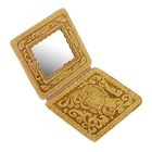 Зеркало складное на шарнирах, карманное, береста, МИКС - Фото 6