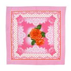 Набор носовых платков "Этель" размер 30х30 см -12 шт., цвет розовый, рисунок МИКС - Фото 5
