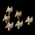 Набор из 6 держателей для карточек  УЦЕНКА "Рыбка" серии Spice Jewels, золото, 8 × 4 см - фото 8009648