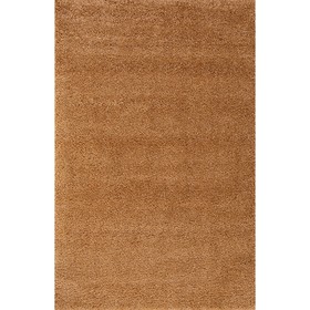 Ковёр прямоугольный Merinos Shaggy Ultra, размер 100x200 см, цвет dark beige mр 1752641