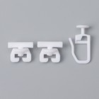 Карниз однорядный, 200 см, цвет белый - Фото 3