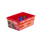 Ящик универсальный "Самый быстрый", Тачки, 30 л - Фото 4