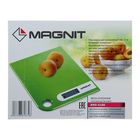 Весы кухонные Magnit RMX-6180, электронные, до 5 кг, LCD-дисплей, зелёные - Фото 5