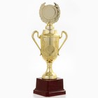 Кубок 088C, наградная фигура, золото, подставка пластик, 23.5×12×6.4 см - Фото 2