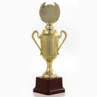 Кубок 088C, наградная фигура, золото, подставка пластик, 23,5 х 12 х 6,4 см. - фото 8295619