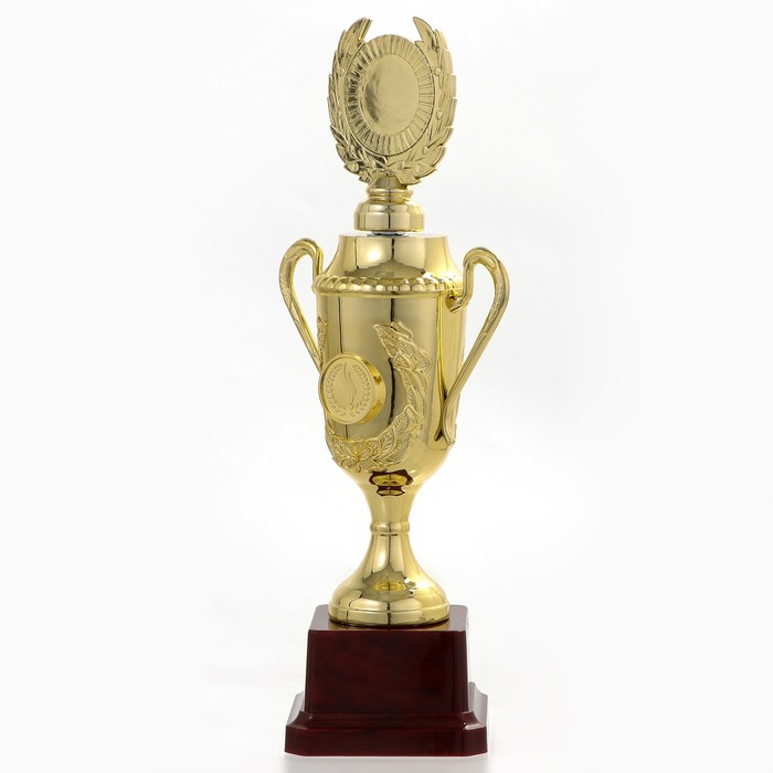 Кубок 088C, наградная фигура, золото, подставка пластик, 23,5 х 12 х 6,4 см. - фото 1908286416