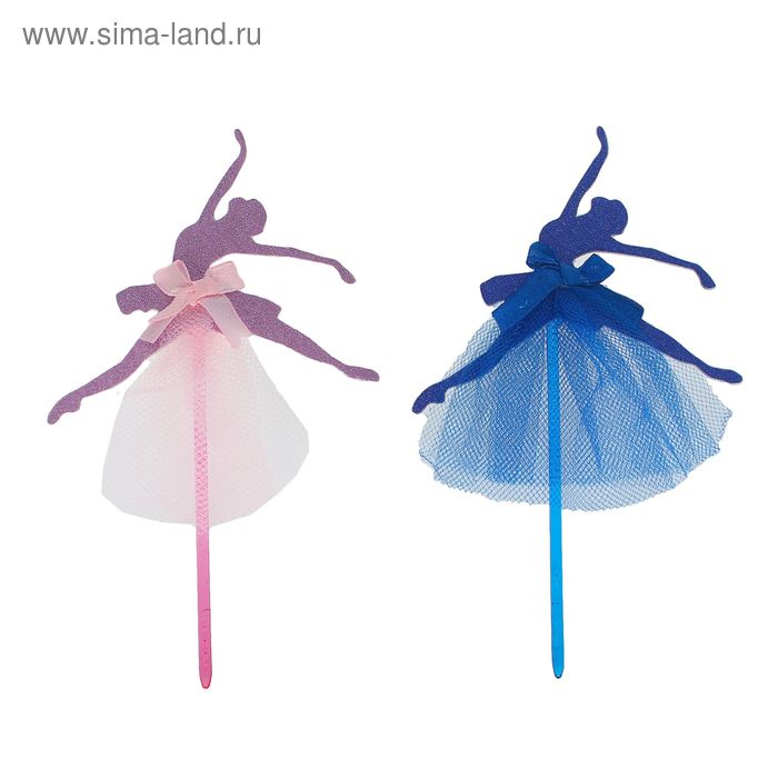 Топпер "Балерина" (набор 2 шт) цвета МИКС - Фото 1