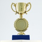 Кубок под нанесение 057, наградная фигура, золото, подставка пластик, 14 см - Фото 4