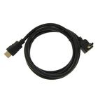 Кабель видео Cablexpert CC-HDMI490-6, HDMI(m)-HDMI(m), ver 1.4, угловой, 1.8 м, черный - Фото 2